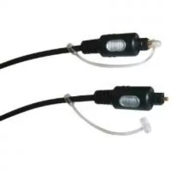 Optisches Kabel Schwaiger LWL2150 533 1,5 m TOSLINK Schwarz
