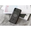 Smartphone-Hülle iKins für iPhone XS / XS S Liana — Schwarz
