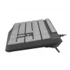 Kabelgebundene Full-Size-Tastatur NATEC NKL-1507 USB QWERTY US International Grau/Schwarz, 105 Tasten, Ziffernblock