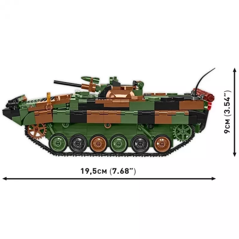 Blockset Cobi Armed Forces BWP-1 2630 — Modellset des polnisch-ukrainischen amphibischen Schützenpanzers
