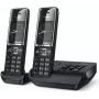 Analog-/DECT-Telefon Gigaset COMFORT 550A Anruferkennung Schwarz