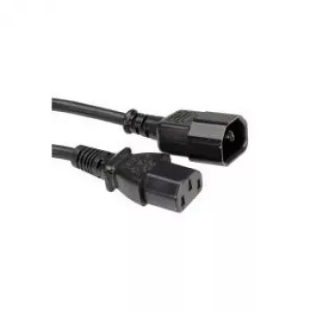 Netzkabel Bachmann 356.120 Schwarz 1 m C14 C15 Kupplung