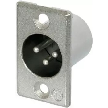 Neutrik NTR-NC3MP - -30 - 80 °C - Silber - UL 94 HB - IEC 61076-2-103 - IP 40 - IEC 68-2-20 (NC3MP)