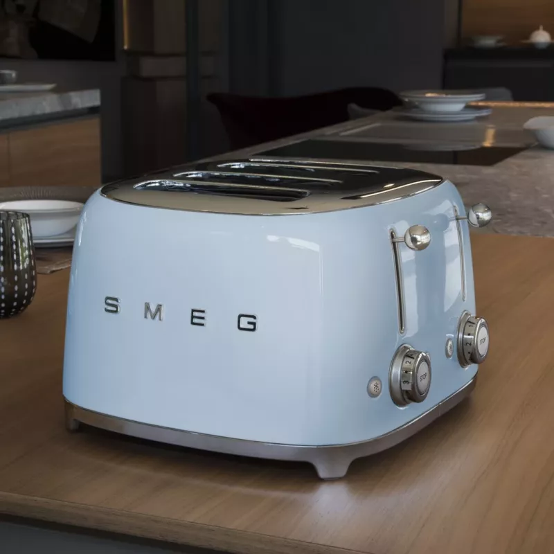 Smeg 50's Style TSF03PBEU Toaster pastellblau