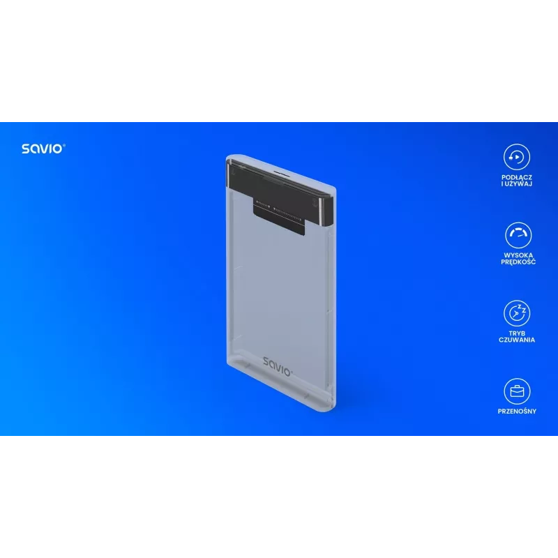 HDD/SSD-Gehäuse Savio AK-66