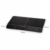 PROFI COOK PC-DKI 1067 Induktionskochfeld, 3500W, 2 Kochzonen, schwarz