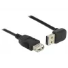 USB-Kabel DeLOCK 1m USB 2.0-A auf USB 2.0-A Schwarz