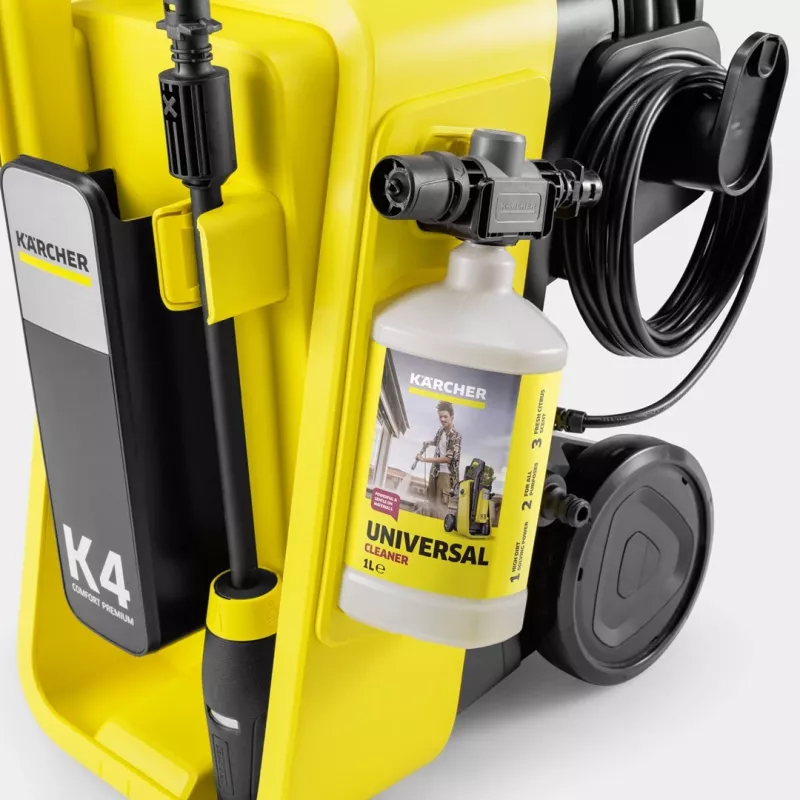 Kärcher K 4 Comfort Premium Hochdruckreiniger stehend elektrisch 420 l/h Gelb