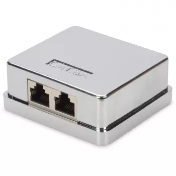 Aufputzgehäuse Digitus CAT 6A 2-Port