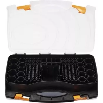 Voltcraft GD BSB01 Batteriebox 180x Micro AAA Mignon AA Baby C Mono D 9 V Block (VC-16575285)