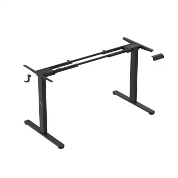 Elektrisch höhenverstellbare Tischbasis Mark Adler MA-XENO 4.5 Schwarz, Höhe 73–119 cm, max. Belastung 100 kg, Breite 95 cm