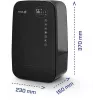 Luftbefeuchter mit IONISATOR/CA-607BSMART Clean Air Optima