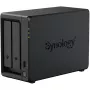 NAS-Speicherserver SYNOLOGY DP320 Desktop R1600, 8 GB RAM, 16 TB, 2-Bay, HDD-Unterstützung, RAID, Schwarz