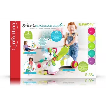 Ride-on, Pusher 3in1 - Einhorn