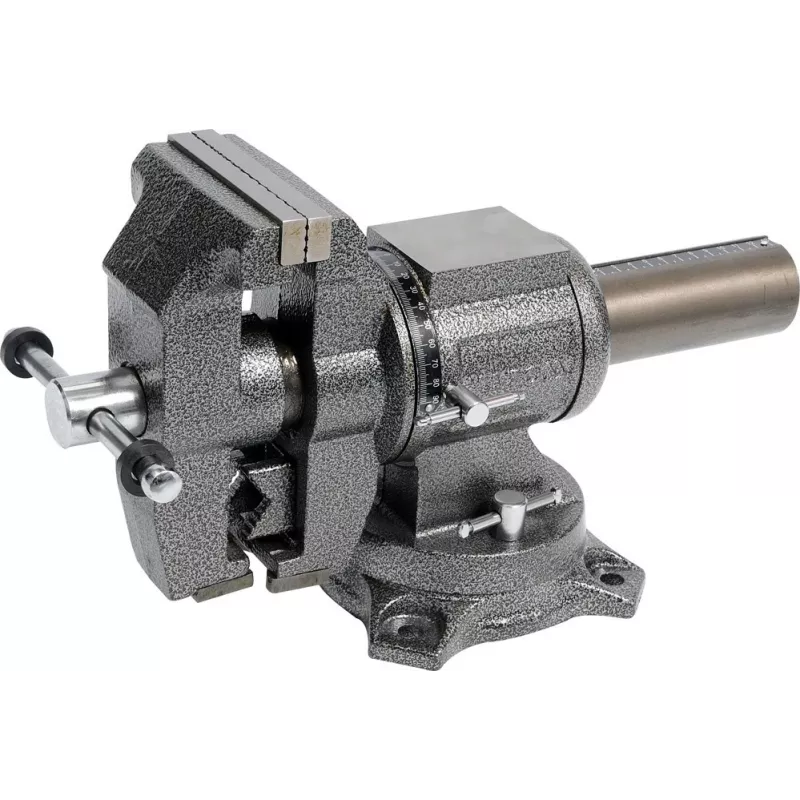 Schraubstock YATO YT-6505, Gusseisen, 10 cm Spannweite, Drehfuß, 11 kg