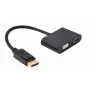 DisplayPort-Kabel Gembird A-DPM-HDMIFVGAF-01 0,1 m Schwarz