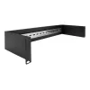 Kabelträger DeLOCK 66884 Schwarz 180 mm Breite 482 mm Tiefe 90 mm Höhe