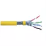 Netzwerkkabel ROLINE 21.15.0005 100m Cat8 SF/UTP Gelb