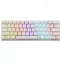 Mechanische Tastatur White Shark Wakizashi-2 US Red Switch, Tenkeyless/US-Layout, Weiß