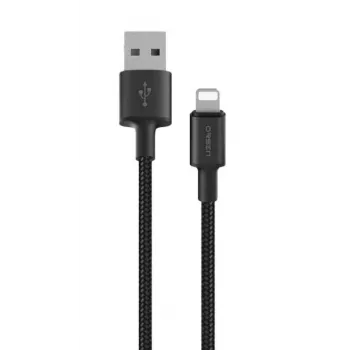 USB-A auf Lightning Kabel Orsen S9L 1 m 2,1A — schwarz