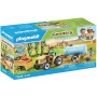 Playmobil 71442 Country: Traktor mit Anhänger und Wassertank – Frische Ernte auf dem Bauernhof – Spielerisch die Umwelt kennenlernen – Fantasievolles Rollenspiel