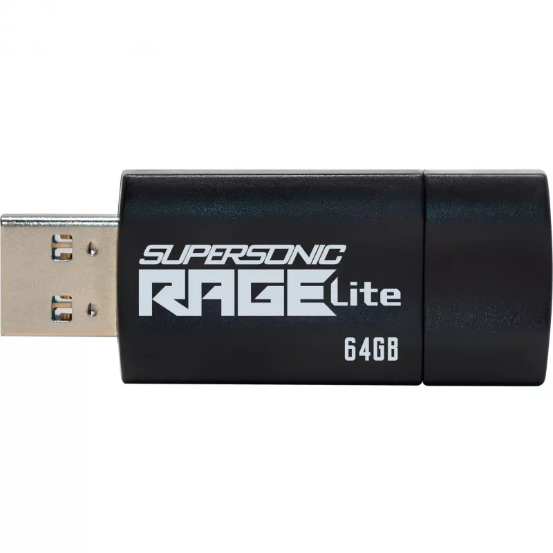 USB-Stick PATRIOT Supersonic Rage Lite 64 GB USB Typ-A 3.2 Gen 1, Schiebemechanismus, stoßfest
