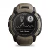 Garmin Instinct 2X Solar Tactical Edition 2,79 cm (1,1) MIP 50 mm Digital 176 x 176 Pixel Touchscreen Grün GPS (Satellit)