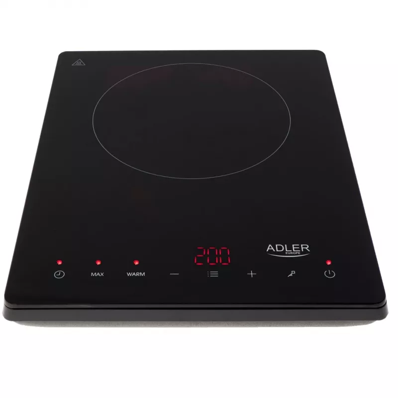 Adler AD 6513 Kochfeld Schwarz Tischgerät 29 cm Zone Induktionskochfeld 1 Zone(n)