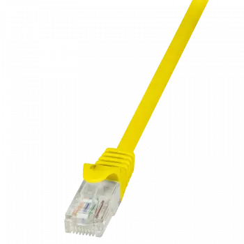 Netzwerkkabel LogiLink 1m RJ-45 Cat5e Gelb