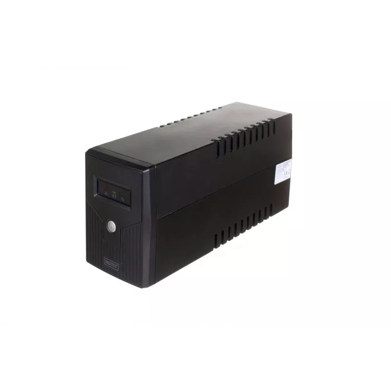 Unterbrechungsfreie Stromversorgung DIGITUS Line-Interactive DN-170064-B 800 VA (480 W), AVR, LCD, Tower, 2 AC-Ausgänge, Typ F