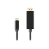 USB-C-zu-DisplayPort-Adapter Lanberg CA-CMDP-10CU-0018-BK Schwarz 1,8 m
