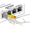 Netzwerkkabel DeLOCK 85335 RJ-45 Cat6a 5m Weiß