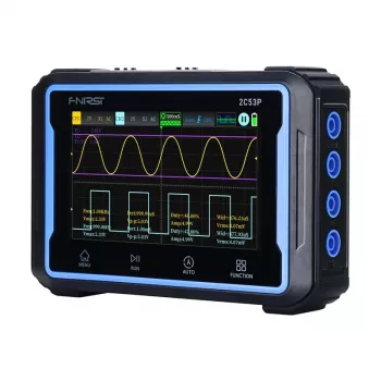 Tragbares 3-in-1 FNIRSI 2C53P 4.3-Zoll-Touchscreen-Oszilloskop