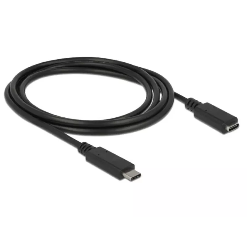 USB-Kabel DeLOCK 85534 USB 3.2 Gen 1 1,5 m USB C Schwarz