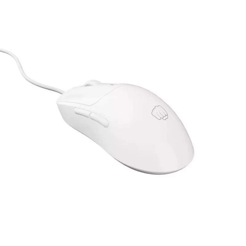 Gaming-Maus Fury Tanto T4 — 12000 DPI, RGB, weiß, USB