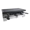 Steba RC 68 - Raclettegrill - 1,2 kW - Schwarz/Edelstahl