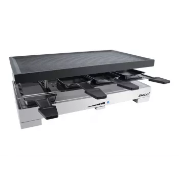 Steba RC 68 - Raclettegrill - 1,2 kW - Schwarz/Edelstahl