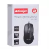 Activejet AMY-083 Maus kabelgebunden USB (optisch; 1000 DPI; schwarz)