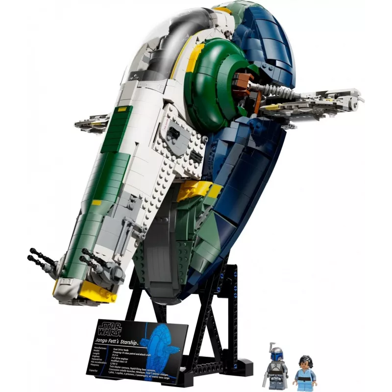 LEGO STAR WARS 75409 Jango Fetts Firespray-Klasse Raumschiff