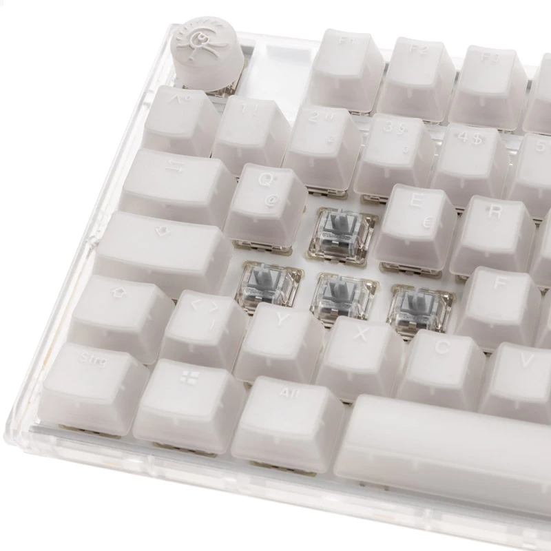 Ducky One 3 RGB Tastatur Gaming USB QWERTY US-Englisch Weiß