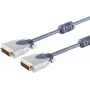 Videokabel ShiverPeaks DVI 24+1, 2,0 m, DVI-D (Dual-Link) Stecker zu Stecker