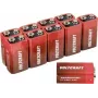 VOLTCRAFT 6LR61 9 V Block-Batterie Alkali-Mangan 550 mAh 9 V 10 Stück (VC-12629385)