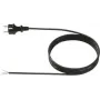 Netzkabel Bachmann 322.185 Schwarz 3 m