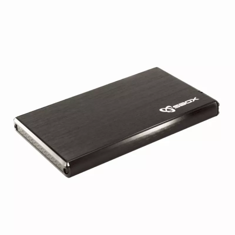 Sbox HDC-2562B 2,5 Zoll externes HDD-Gehäuse Blackberry Black