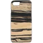 Handyhülle Man and Wood für iPhone 7/8 – weiß mit schwarzem Ebenholz-Detail