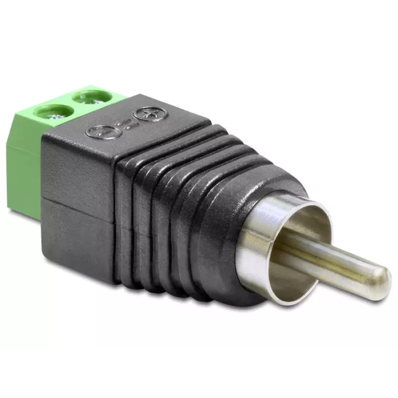 RCA-Adapter DeLOCK 65417 Schwarz Grün Silber