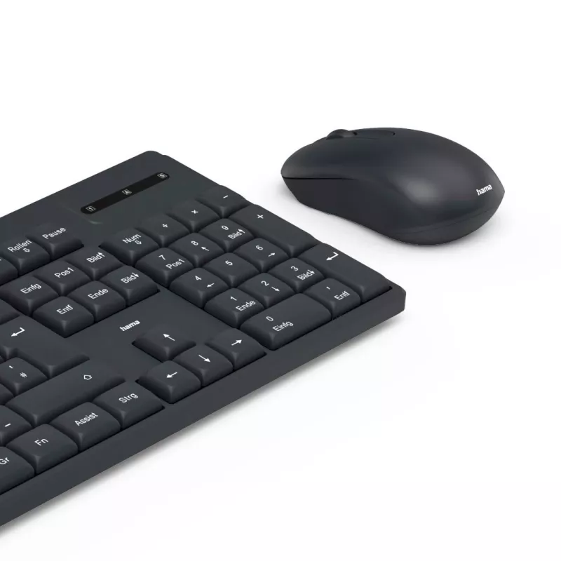 Tastatur- und Maus-Set WKM-100 schwarz