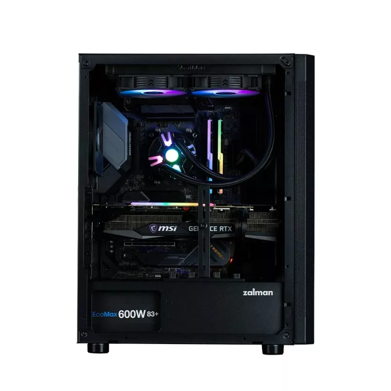 PC-Gehäuse I4 ATX Mid Tower 6 Lüfter