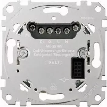 Merten MEG5185-0000. Typ: Lichtsteuerung, Schutzklasse: I. Stromquelle: AC, AC-Eingangsspannung: 220 V, AC-Eingangsfrequenz: 50/60 Hz (MEG5185-0000)
