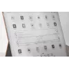 Tastatur-Case für Onyx Boox Note Max und Tab X C — braune Schutzfolie mit integrierter Tastatur